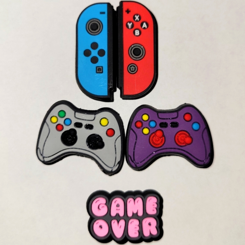 5 Random Game Jibbitz Charms